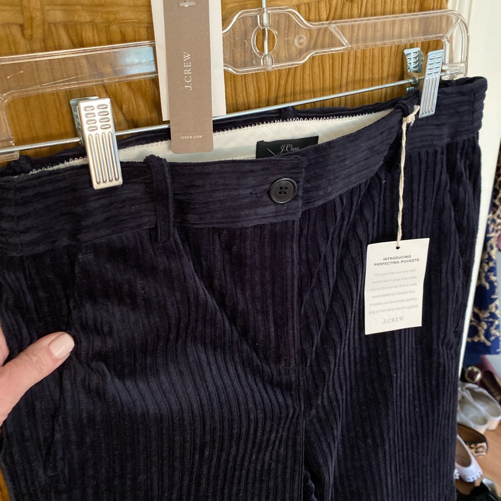 Two pairs of J Crew wide-legged cropped pants (4)
